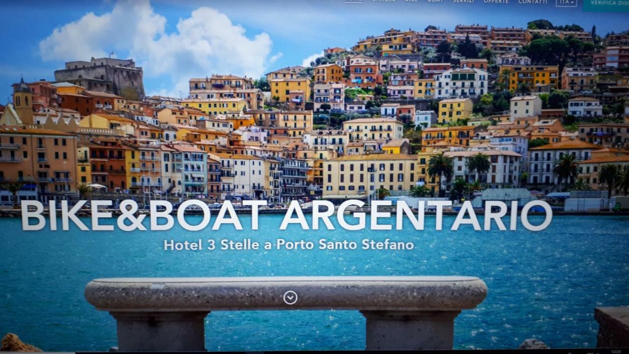 Bike&Boat Argentario Hotel Порто Санто Стефано Екстериор снимка